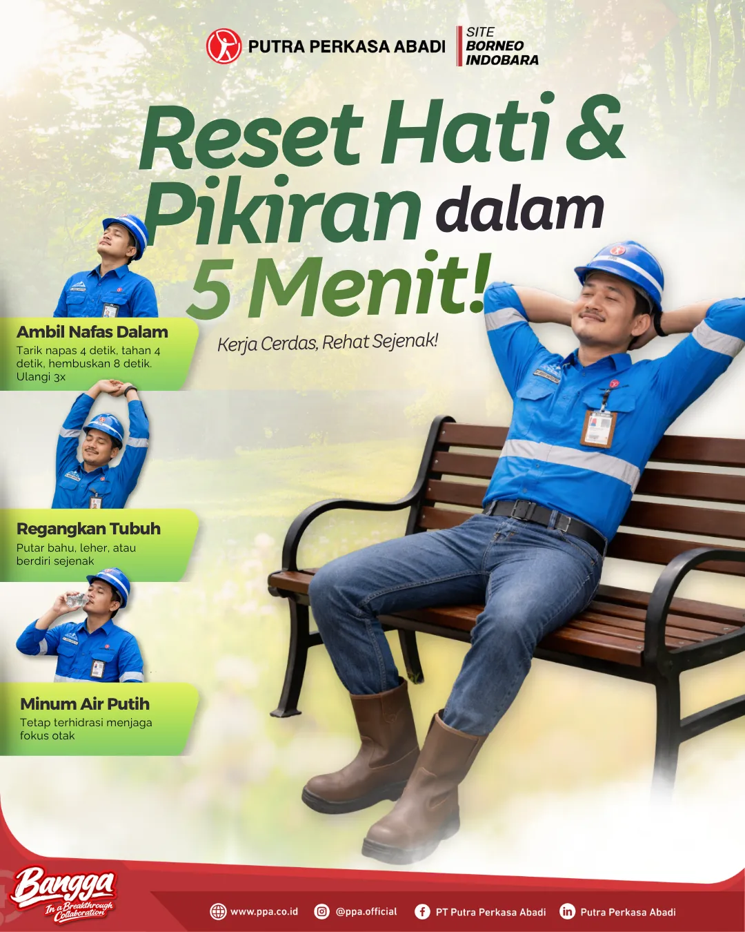 Reset Hati & Pikiran dalam 5 Menit, Kembali Fokus dan Produktif